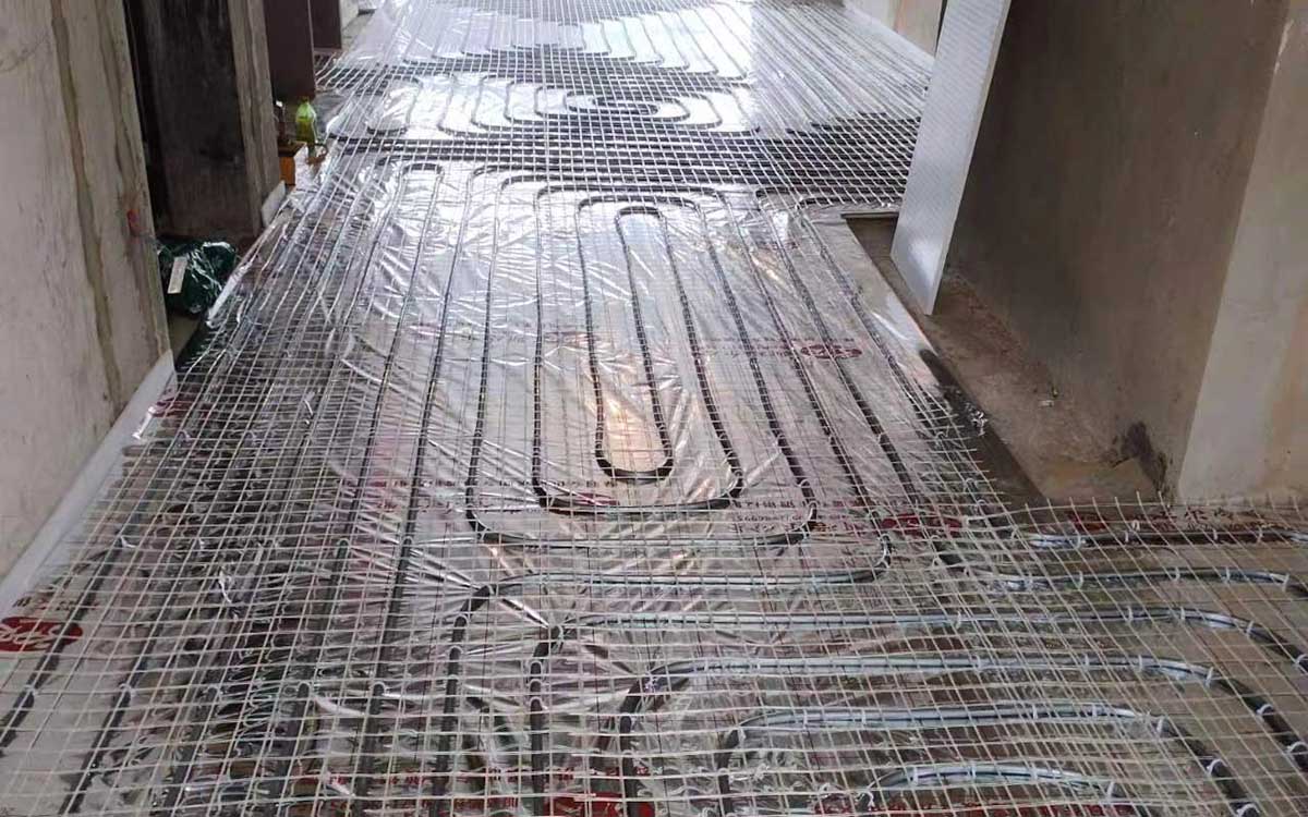 杭州地暖公司工地項(xiàng)目2
